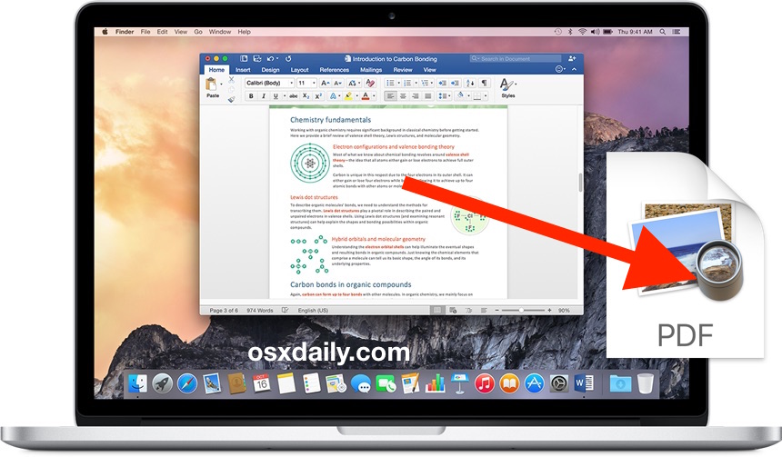 How To Download Doc As Pdf Mac